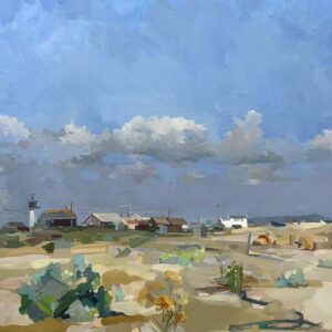 Helen Lloyd Elliott - Artist - Landscape painting of Dungeness