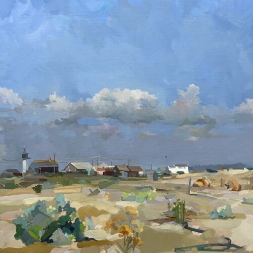 Helen Lloyd Elliott - Artist - Landscape painting of Dungeness