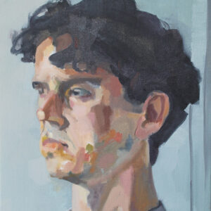 Young Man - Oil on Canvas