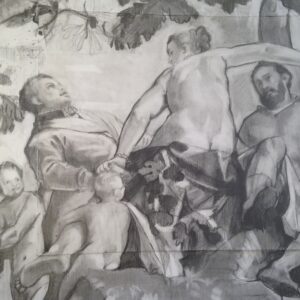 Unfaithfulness after Veronese - Pencil on paper