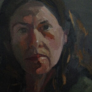 Self portrait - Oil on canvas