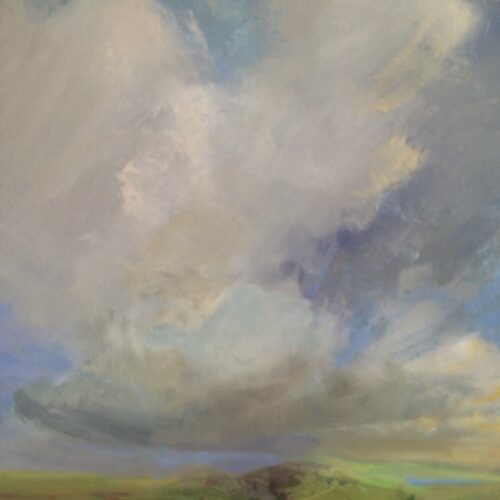 Cumulonimbus - Oil on board